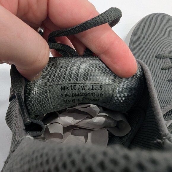 KIZIK Madrid Eco Knit Sneakers 10 Men's Smoke Gray Hands-Free Unisex - Picture 7 of 8